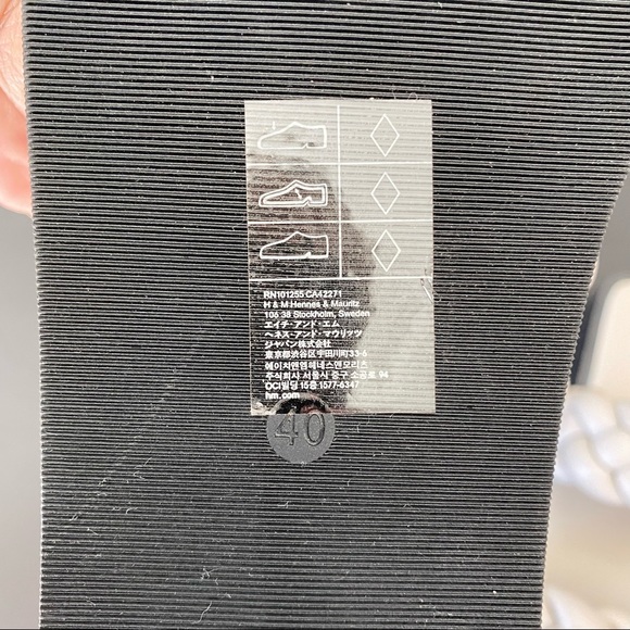 New H&M Sand Tan Braided Slides 8.5 / 40. - New With Tags - Picture 9 of 11